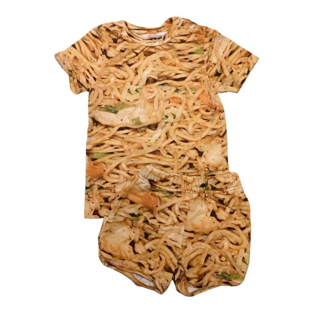Romey loves Lulu Lo Mein Shorts Set Size 18-24m
